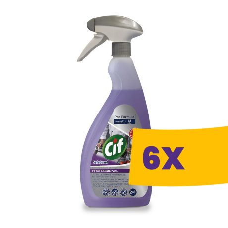 Cif Pro Formula Safeguard 2in1 Cleaner Disinfectant Használatra kész konyhai tisztító- és fertőtlenítőszer 750ml (Karton - 6 db)