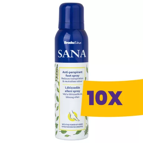 Bradoline Sana lábizzadás elleni spray 150ml (Karton - 10 db)