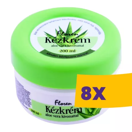 Floren kézkrém Aloe Vera 200ml (Karton - 8 db)