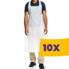   Eldobható PS fóliakötény 70*114cm 100db (Karton - 10 csomag)