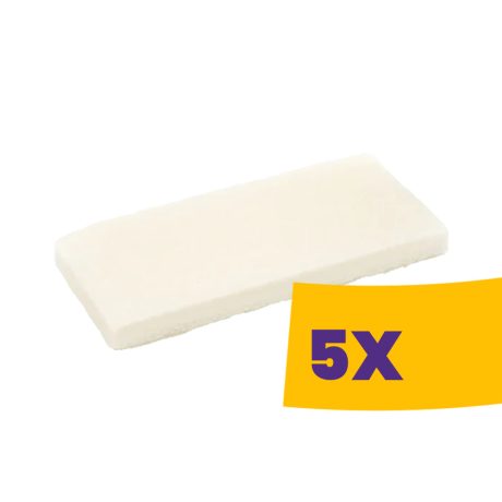 Vileda Prof. Superpad kézi súrolópad Fehér 5db (Karton - 5 csomag)