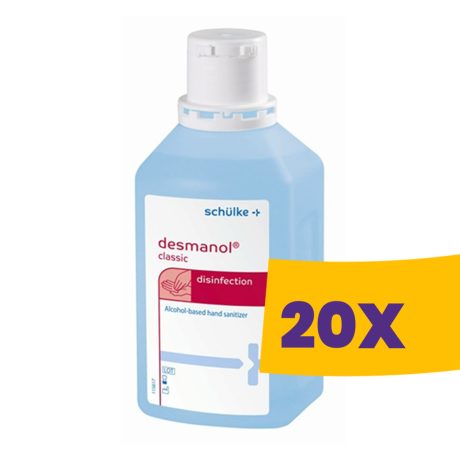 Schülke Desmanol® Pure alkoholos kézfertőtlenítő és bemosakodó 500ml (Karton - 20 db)