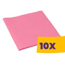   Vileda Prof. MicroSorb mikroszálas törlőkendő 40x40cm Piros 5db (Karton - 10 csomag)