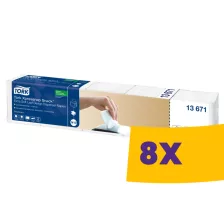   Tork Xpressnap® Extra Soft adagolós szalvéta - 2 rétegű, hófehér, 21x21cm, 500 lap (Karton - 8 csomag)