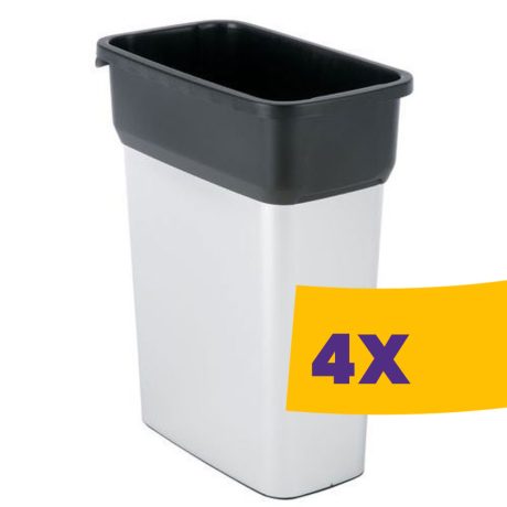 Vileda Prof. Geo hulladékgyűjtő szemetes test 55L (Karton - 4 db)