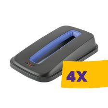   Vileda Prof. Geo hulladékgyűjtő fedő - Papír, kék (Karton - 4 db)