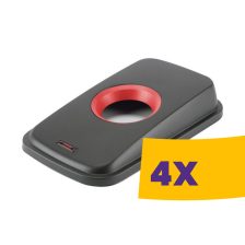   Vileda Prof. Geo hulladékgyűjtő fedő - Palack, piros (Karton - 4 db)