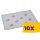 Vileda Prof. CE Cleanroom SpillEx® eldobható szuper nedvszívó padlókendő 37x51cm 10db (Karton - 10 csomag)