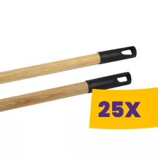 Fa lakkozott nyél olasz menettel 120cm (Karton - 25 db)