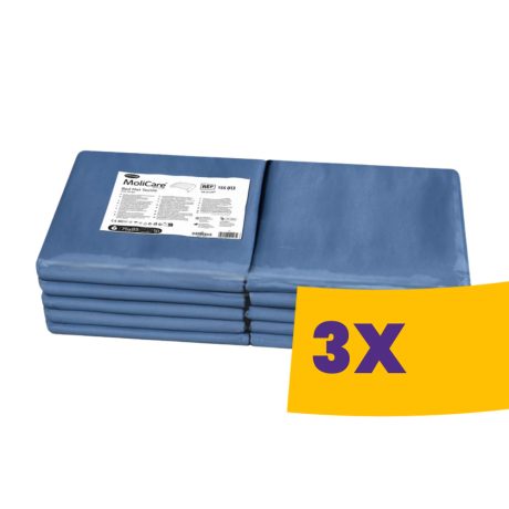 Hartmann MoliCare Bed Mat textil szárnyas alátét, mosható 75x85cm 10db (Karton - 3 csomag)