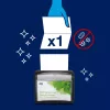 Tork Xpressnap® Extra Soft adagolós szalvéta - 2 rétegű, hófehér, 33x21cm, 500 lap (Karton - 8 csomag)
