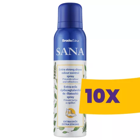 Bradoline Sana cipőszagtalanító spray extra strong 150ml (Karton - 10 db)