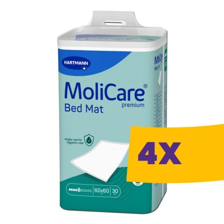 Hartmann MoliCare Bed Mat 5 csepp cellulóz alátét 60x60cm 30db (Karton - 4 csomag)