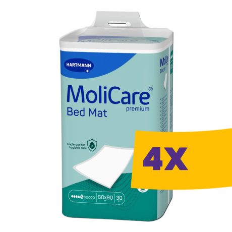 Hartmann MoliCare Bed Mat 5 csepp cellulóz alátét 60x90cm 30db (Karton - 4 csomag)
