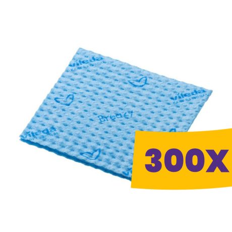 Vileda Professional Breazy törlőkendő 35*35cm (Karton - 300 db) -Kék