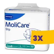   Hartmann MoliCare Slip Extra 5 csepp L 2203ml inkontinencia pelenka 30db (Karton - 3 csomag)