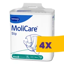   Hartmann MoliCare Slip Extra 5 csepp XL 2484ml inkontinencia pelenka 14db (Karton - 4 csomag)