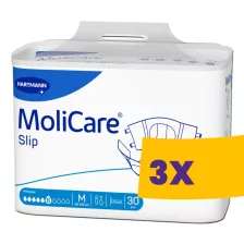   Hartmann MoliCare Slip Extra Plus 6 csepp M 1891ml inkontinencia pelenka 30db (Karton - 3 csomag)