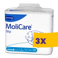   Hartmann MoliCare Slip Extra Plus 6 csepp L 2283ml inkontinencia pelenka 30db (Karton - 3 csomag)