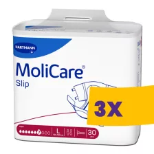   Hartmann MoliCare Slip Super 7 csepp L 2407ml inkontinencia pelenka 30db (Karton - 3 csomag)