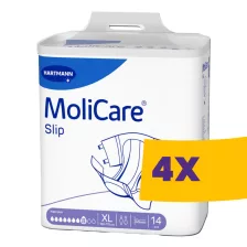   Hartmann MoliCare Slip Super Plus 8 csepp XL 3531ml inkontinencia pelenka 14db (Karton - 4 csomag)