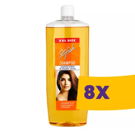 Stylish sampon zsíros és normál hajra 1000ml (Karton - 8 db)