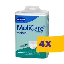  Hartmann MoliCare Premium Mobile 5 csepp L inkontinencia alsónemű 14db (Karton - 4 csomag)