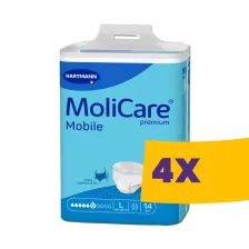   Hartmann MoliCare Premium Mobile 6 csepp L inkontinencia alsónemű 14db (Karton - 4 csomag)