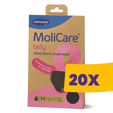 Hartmann MoliCare Lady mosható női nedvszívó alsónemű M 1db (Karton - 20 db)