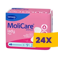   Hartmann MoliCare Lady Pad 1,5 csepp 267ml női inkontinencia betét 12db (Karton - 24 csomag)
