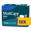 Hartmann MoliCare MEN Pad 5 csepp 906ml férfi inkontinencia betét 14db (Karton - 12 csomag)