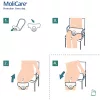 Hartmann MoliCare Pad midi 3 csepp uniszex inkontinencia betét 30db (Karton - 6 csomag)