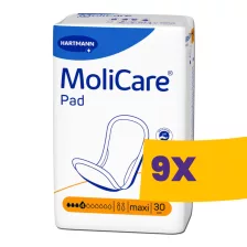   Hartmann MoliCare Pad maxi 4 csepp uniszex inkontinencia betét 30db (Karton - 9 csomag)