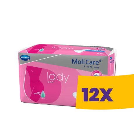 Hartmann MoliCare Lady Pad 3,5 csepp 606ml női inkontinencia betét 14db (Karton - 12 csomag)