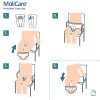 Hartmann MoliCare Men Pad 4 csepp 546ml férfi inkontinencia betét 14db (Karton - 12 csomag)