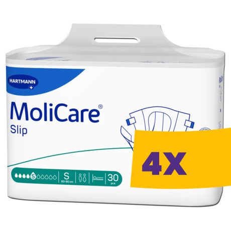 Hartmann MoliCare Slip 5 csepp extra S 1294ml inkontinencia pelenka 30db (Karton - 4 csomag)