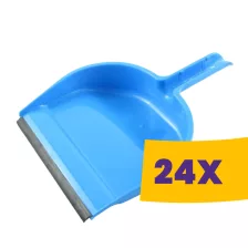   Szemeteslapát gumi éllel, nyélre pattintható (Karton - 24 db)