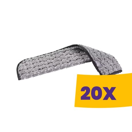 Vileda Prof. MultiDuster Maxi r-MicroPlus Pro mop huzat (Karton - 20 db)