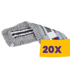   Vileda Prof. r-Trio Max mophuzat zsebes 40cm (Karton - 20 db)