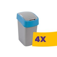   Curver Pacific Flip Bin billenőfedeles szelektív hulladékgyűjtő szemetes Kék 25L (Karton - 4 db)