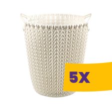 Curver Knit papírkosár 7L (Karton - 5 db)
