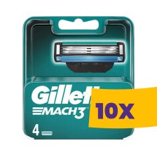 Gillette Mach3 borotva betét 4db (Karton - 10 csomag)