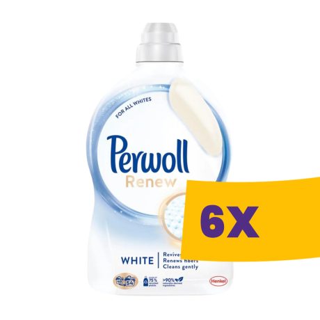 Perwoll Renew White folyékony finommosószer 60 mosás - 3L (Karton - 6 db)