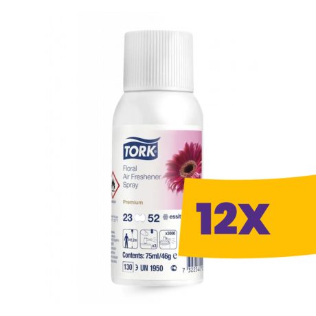 Tork virág illatosító spray - 236052 (Karton - 12 db)