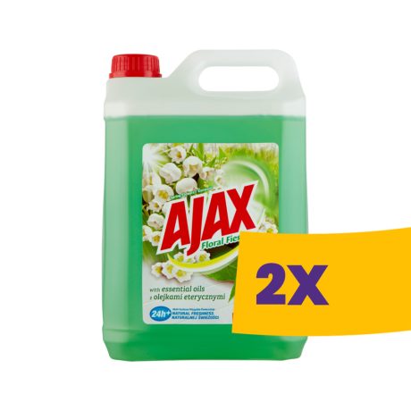 Ajax általános tisztítószer Spring Flowers 5L (Karton - 2 db)