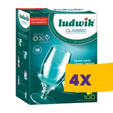   Ludwik Classic mosogatógép tabletta 100db (Karton - 4 csomag)