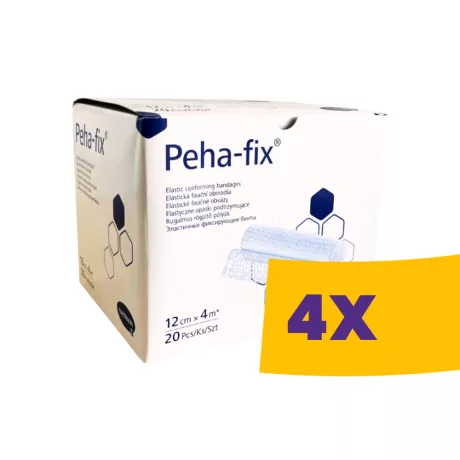 Hartmann Peha-fix rögzítőpólya 12cm x 4m 20db (Karton - 4 csomag)