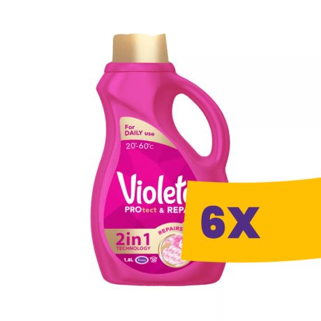 Violeta PROtect Repair mosógél károsodott ruhákhoz - 30 mosás 1,8L (Karton - 6 db)