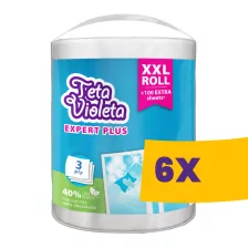   Violeta Expert Plus háztartási papírtörlő - 3 rétegű (Karton - 6 db)