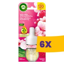   Air Wick Elektromos légfrissítő utántöltő Cseresznyevirág & Málna 19ml (Karton - 6 db)